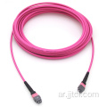 MPO Trunk Cable 12F 24F OM4 Violet 5.0mm